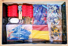 K'NEX Rocket Boost Roller Coaster Building Set Open Box Sealed Bags Never Used