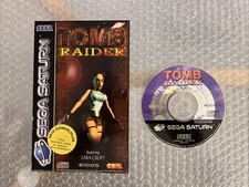 Tomb Raider Featuring Lara Croft SEGA Saturn Sans Notice FRA/EUR