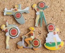 Lot 5 Pin's Pin'up Lucky