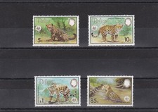 WWF - 4 TIMBRES - BELIZE
