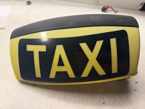 Enseigne toit taxi mercedes - enseigne,