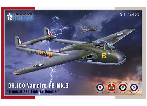 Special hobby 100 vampire - -, dh.100