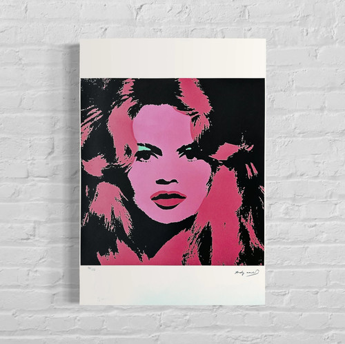 Andy warhol brigitte - warhol, bardot