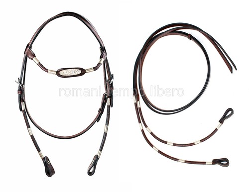 Bridon western pony cuir - bridon,