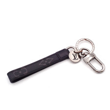 LOUIS VUITTON Porte Cles Dragonne Key Chain Monogram Eclipse M61950 32FB963