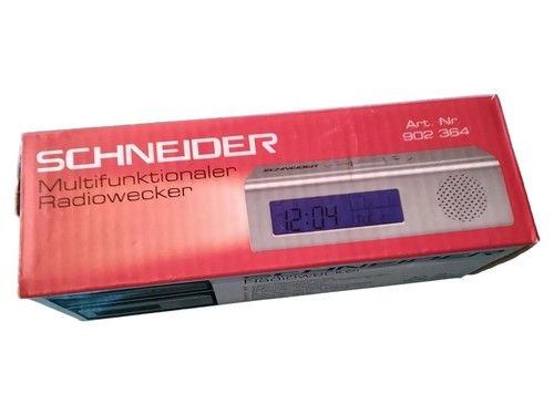 Schneider radio réveil - schneider, radio-réveil