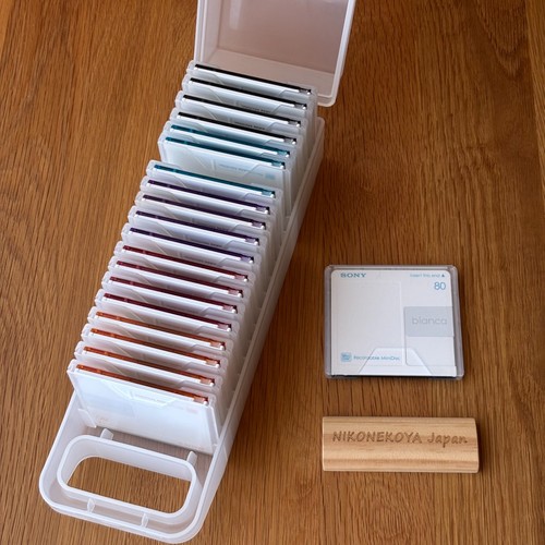 Muji minidisc case mini - +,