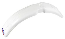 garde-boue avant ovni époque cross enduro 50cc - 75cc - 80cc 1978 - 1983 blanc