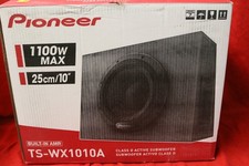 Pioneer TS-WX1010A 1100W MAX -  10" Amplified Shallow Truck Subwoofer, NEW #N1