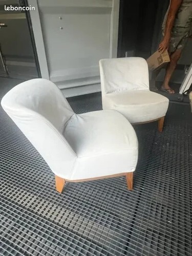 Fauteuil style crapaud vintage - crapaud,