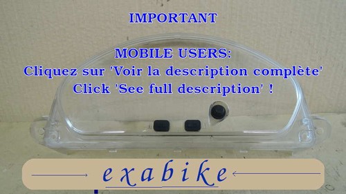 Plexi compteurs pour suzuki - compteurs,