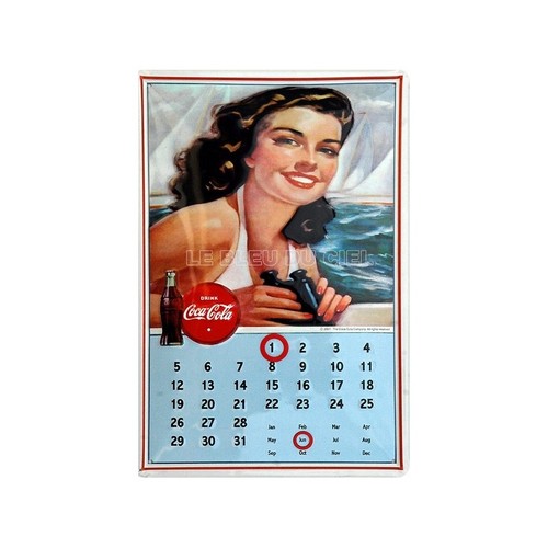 Calendrier métal