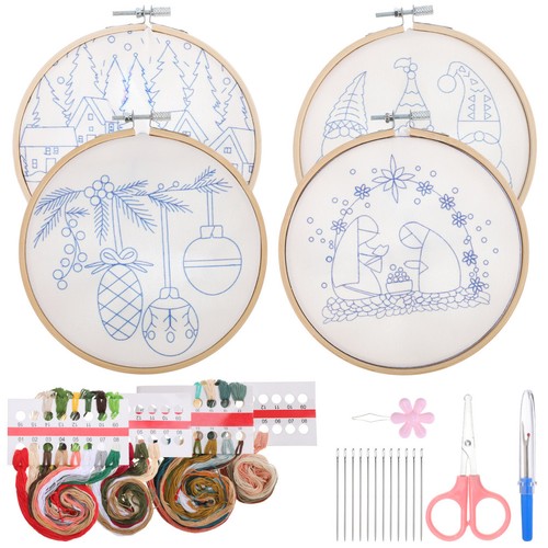 Kit broderie noël - de, pour
