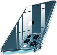 Coque Transparente Compatible avec iPhone 12 Pro Max,Ultra Clair Anti Rayures 6,7 Pouces