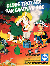 ADVERTISEMENT ADVERTISING 045 1979 CAMPING GAS stove GOSCINNY LUK GLOBETROTTER