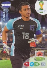 188 NOEL VALLADERES # HONDURAS PANINI CARD ADRENALYN WORLD CUP BRAZIL 2014