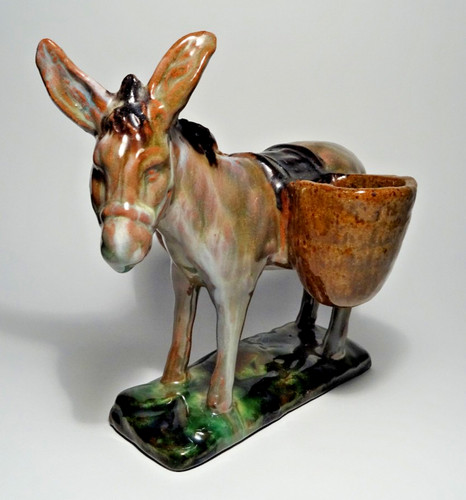 Donkey ceramic pottery - ceramic,