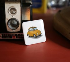 Magnet Fiat 500 jaune - Aimant