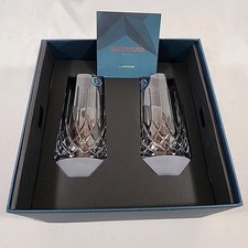 Waterford Crystal Lismore Arcus 15 oz Highball Tumbler Set Of 2 FREE SHIP