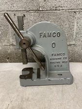 Famco No. 0 Arbor Press Gun Smith, Machine Shop Press￼