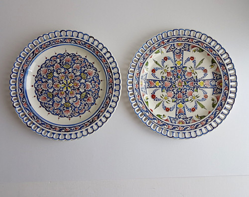 Assiettes ajourées - assiettes,