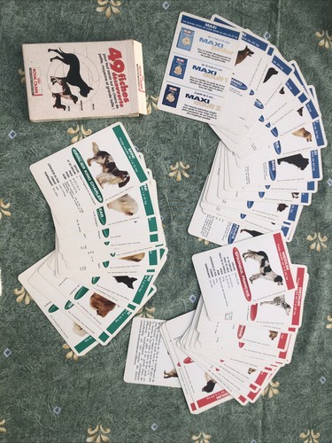 Lot complet fiches chien - de, 49