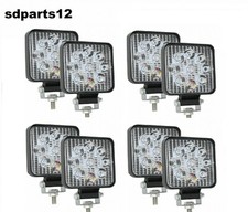 8x 27W Led Phares de Travail