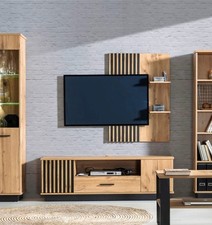 Meuble Bas TV Panneau Mural