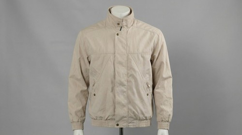 Blouson vintage homme beige - blouson,