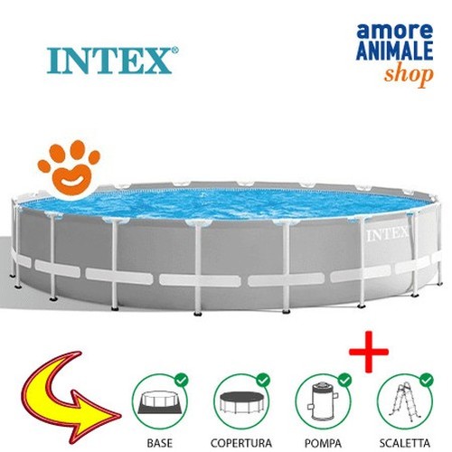 Intex prism piscine hors - piscine, sol