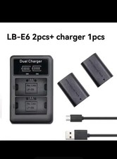 2x Batterie LP-E6 / LP-E6N +