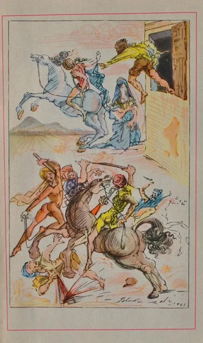 Salvador dali l attaque - l'attaque, des