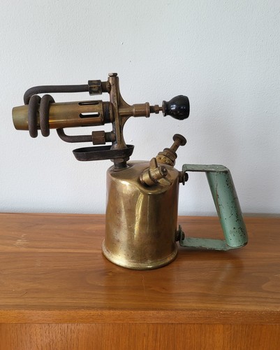 Ancienne lampe souder - ancienne,