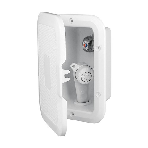 Douche encastrée avec paroi - douche,