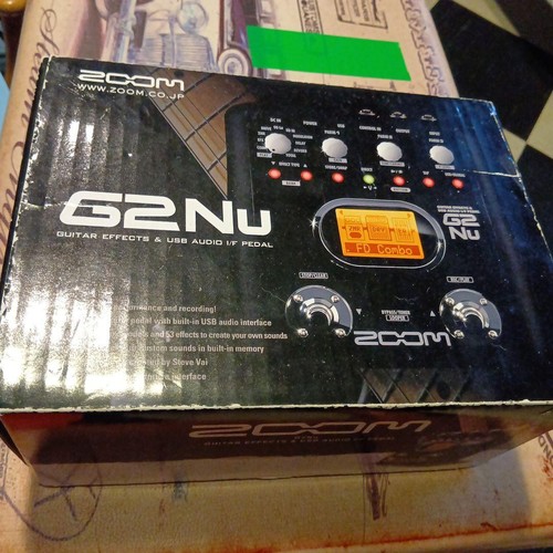 Zoom g2nu guitar effect - zoom, pedal