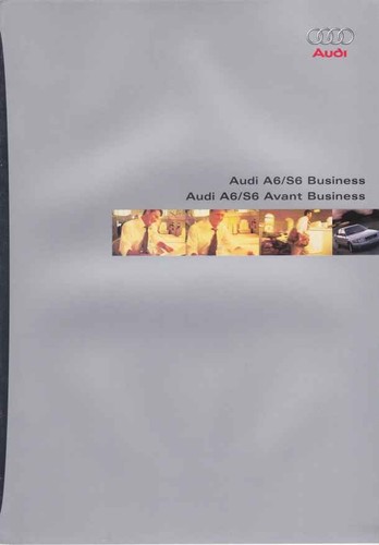 Catalogue brochure audi - catalogue, a6