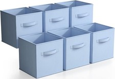 Sorbus Foldable Storage Cube Bin Organizer for Nursery Playroom Closet (6-Pack)