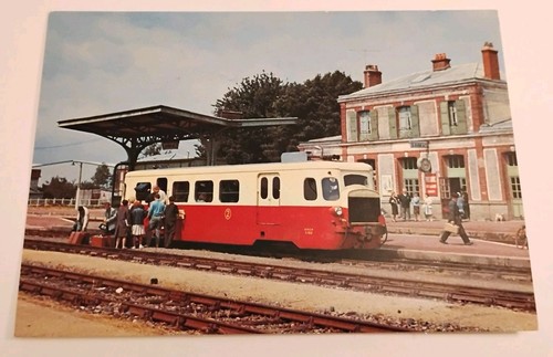 Train france postcard billard - postcard,