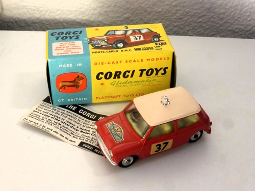 Corgi toys 317 mini cooper - toys,
