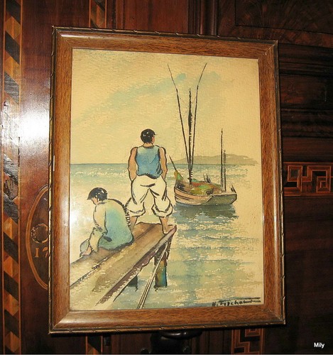 Tableau marine de 1942 - tableau,