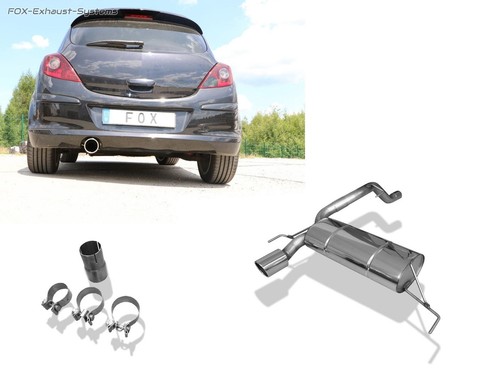 Silencieux sport opel corsa - sport,