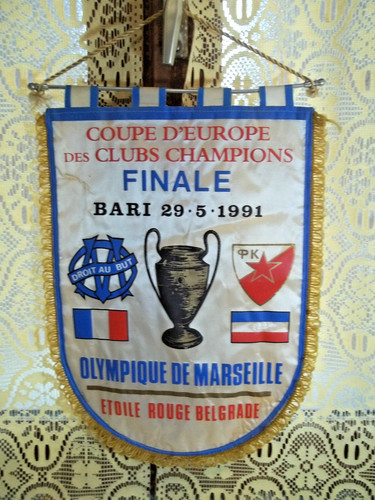 Fanion finale coupe europe - finale, d'europe