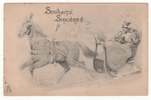 Cpa fantaisie souhaits - cpa, :