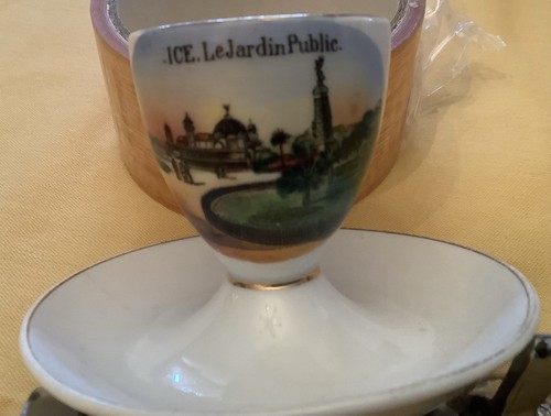 Joli coquetier porcelaine - joli,