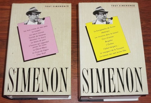 Romans tout simenon - 19, 21