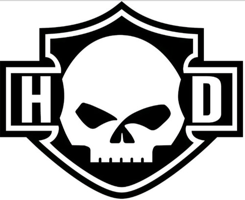 Harley davidson tête mort - tête,