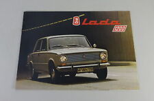 Brochure/brochure Lada VAZ 2101 + 2102 station wagon 1200 year 1971 - 1985