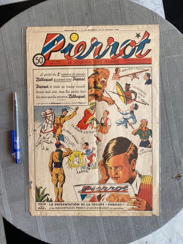 Pierrot feuillet supplément - pierrot,