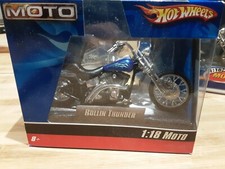 moto chopper hot wheeles 1/18