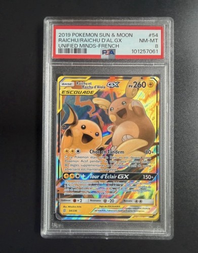 Carte pokémon raichu - carte, et